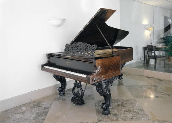 Grand piano, 1868. Steinway & Sons, New York, New York, United States. Wood, metal. The Metropolitan Museum of Art, New York, Gift of Frederick R. Gorreé, 1985 (1985.407)