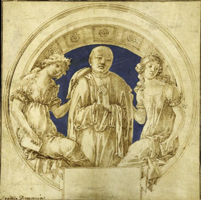 Francesco di Giorgio Martini (Italian, 1439–1501). Design for a Wall Monument, ca. 1490(?)