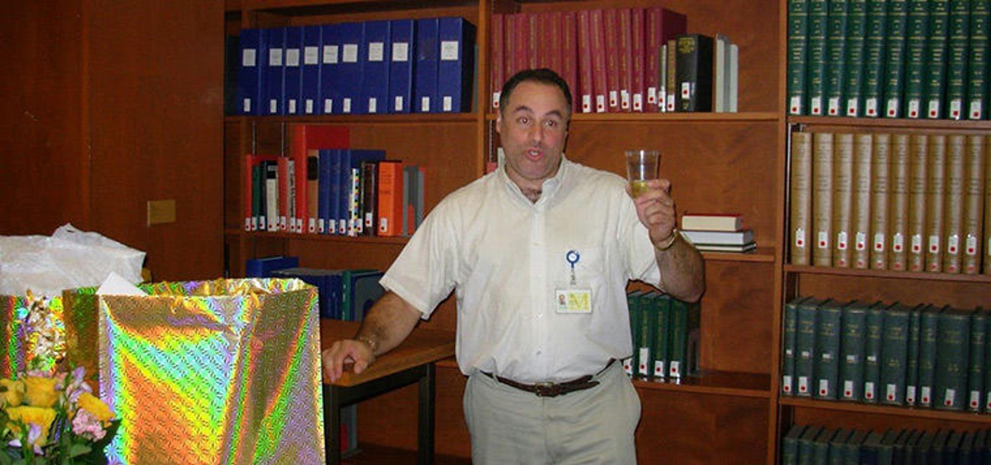 Ron Fein bin reading room