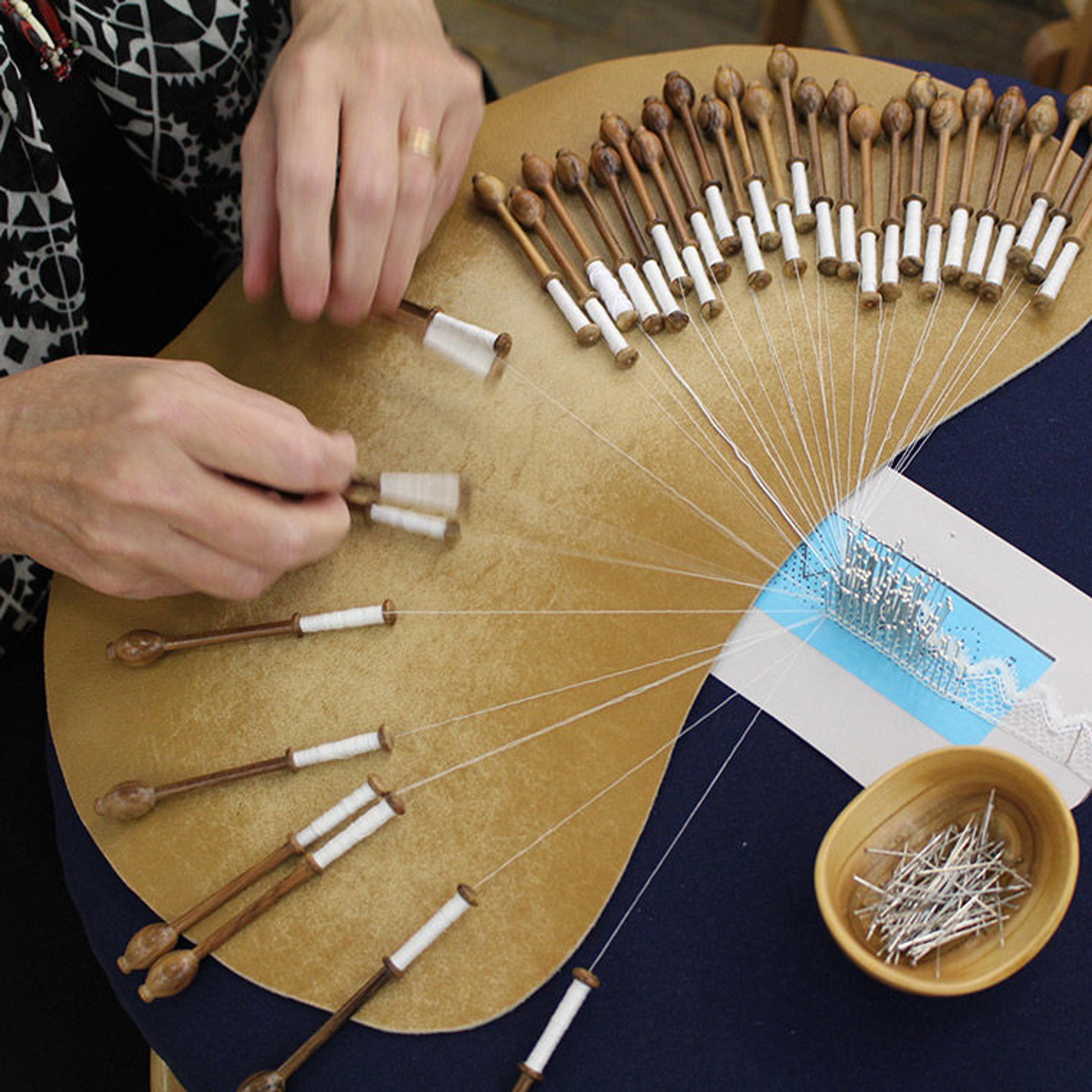 Gertrude Whiting's Bobbin Lace Sampler