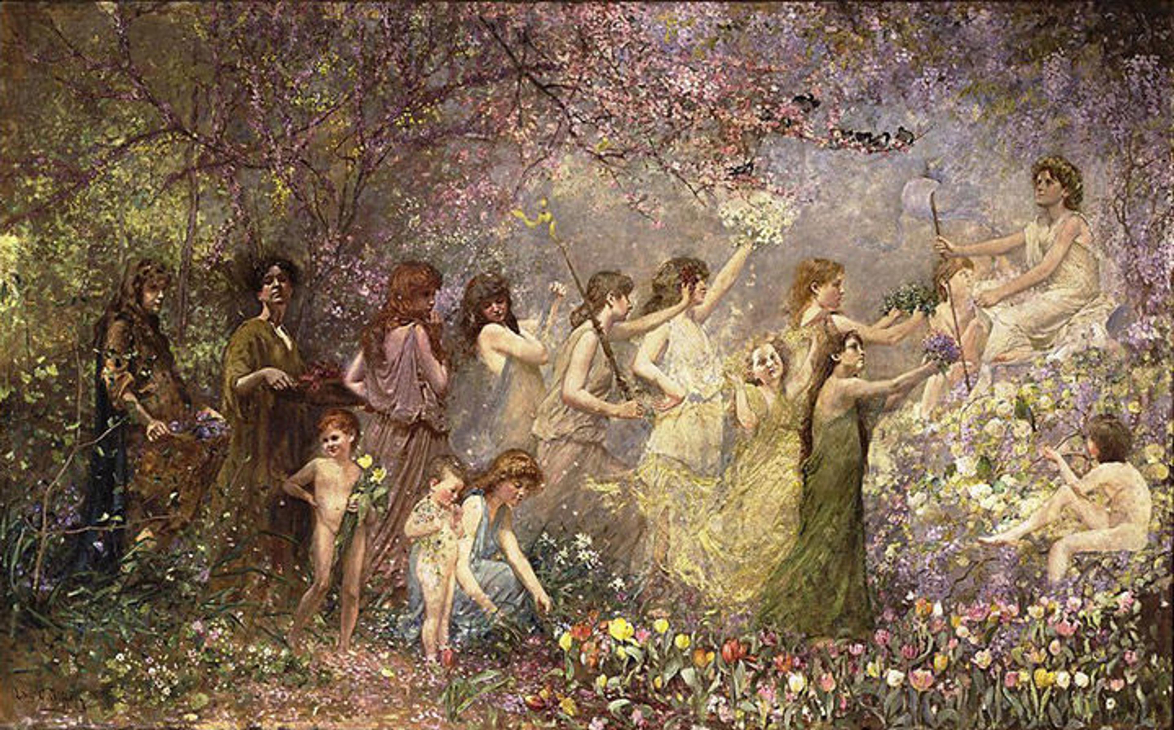 Louis Comfort Tiffany Blossoms of Spring