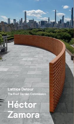 The Roof Garden Commission: Héctor Zamora: Lattice Detour