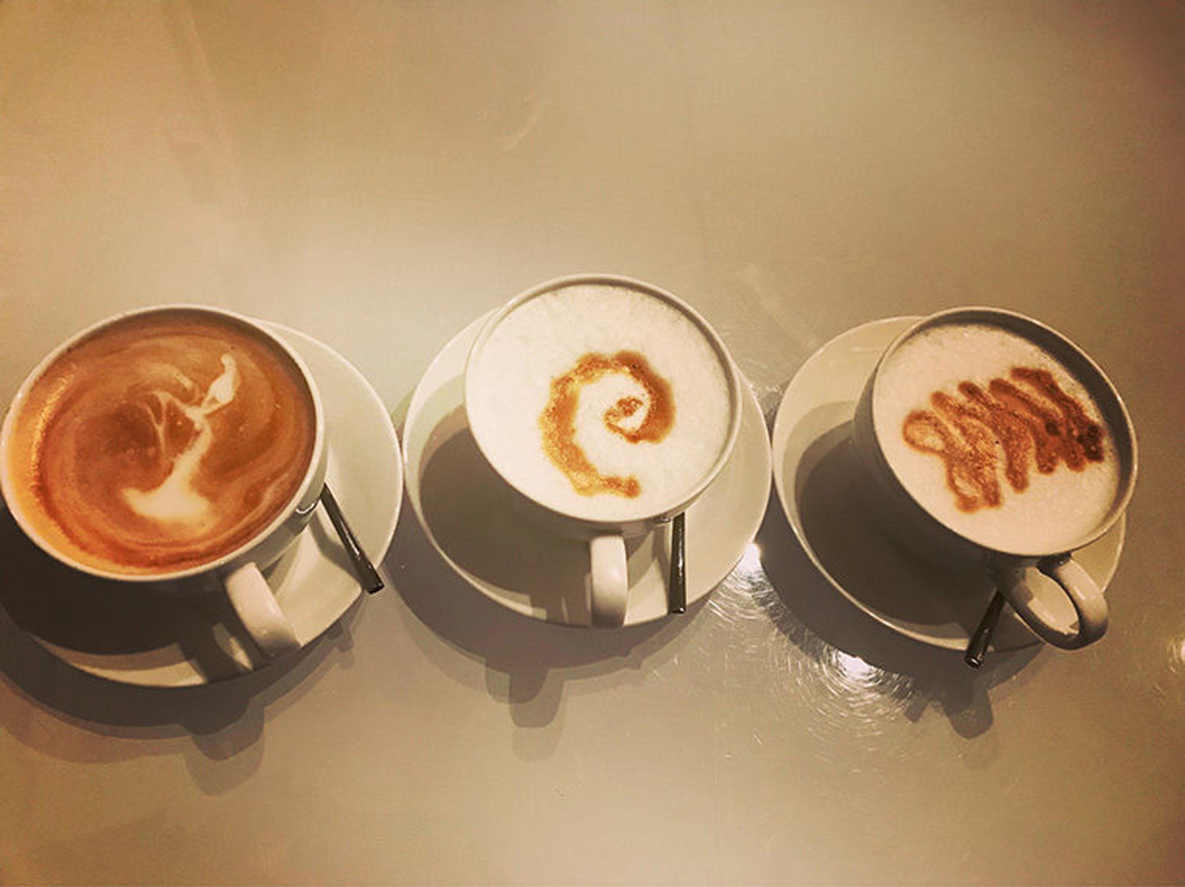 3 cups of espresso