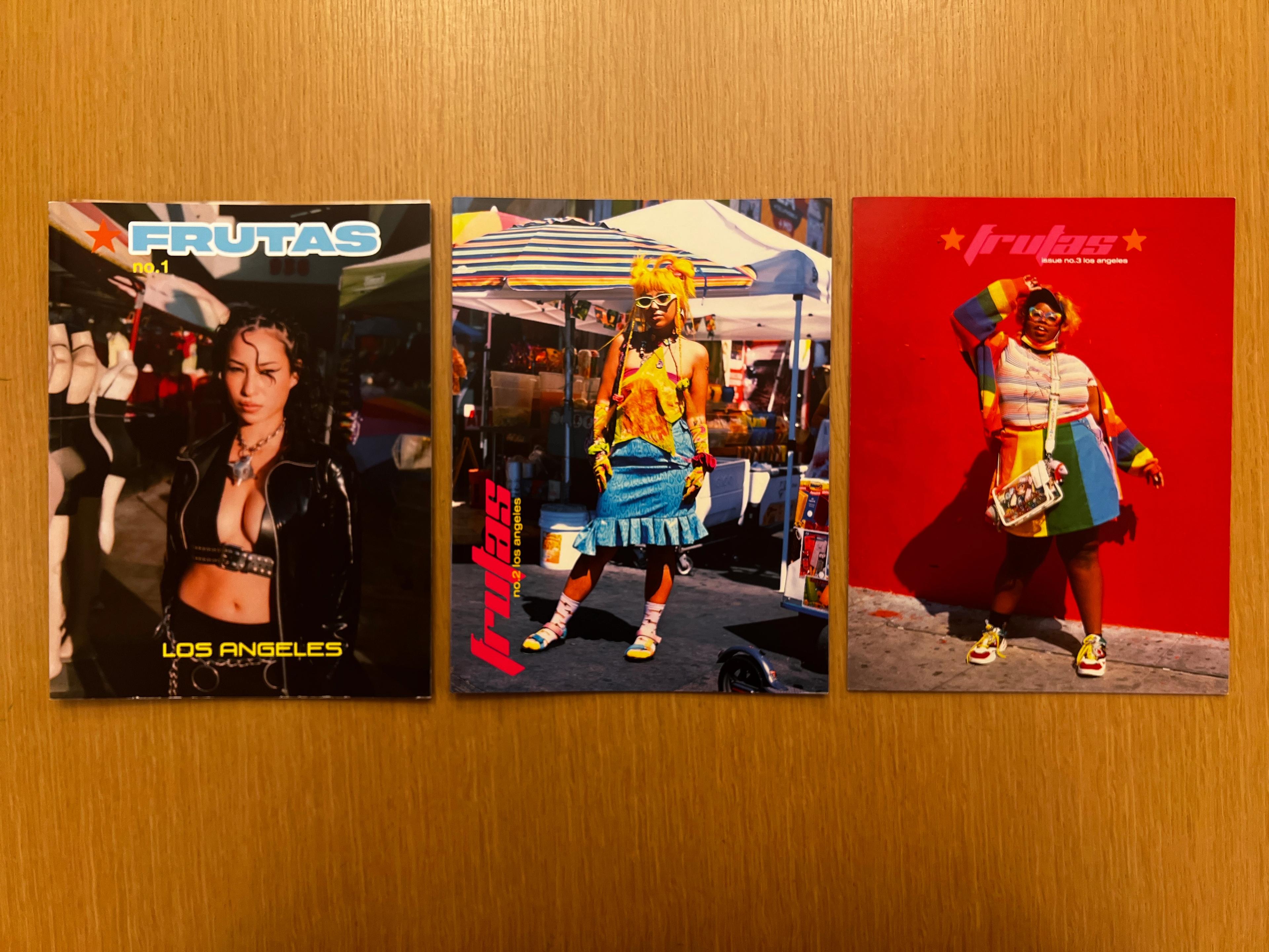 Covers of the first three issues