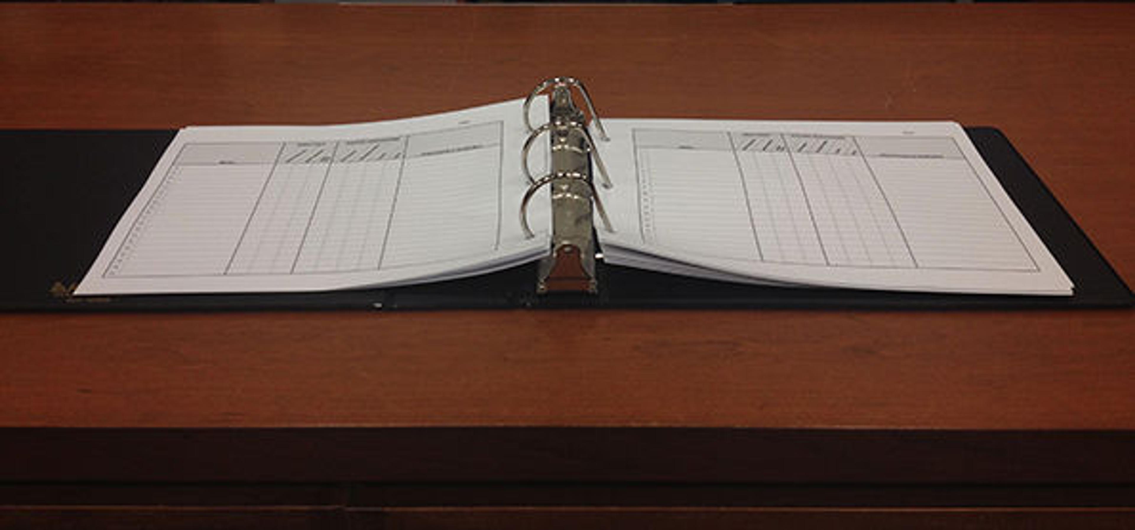 registration book