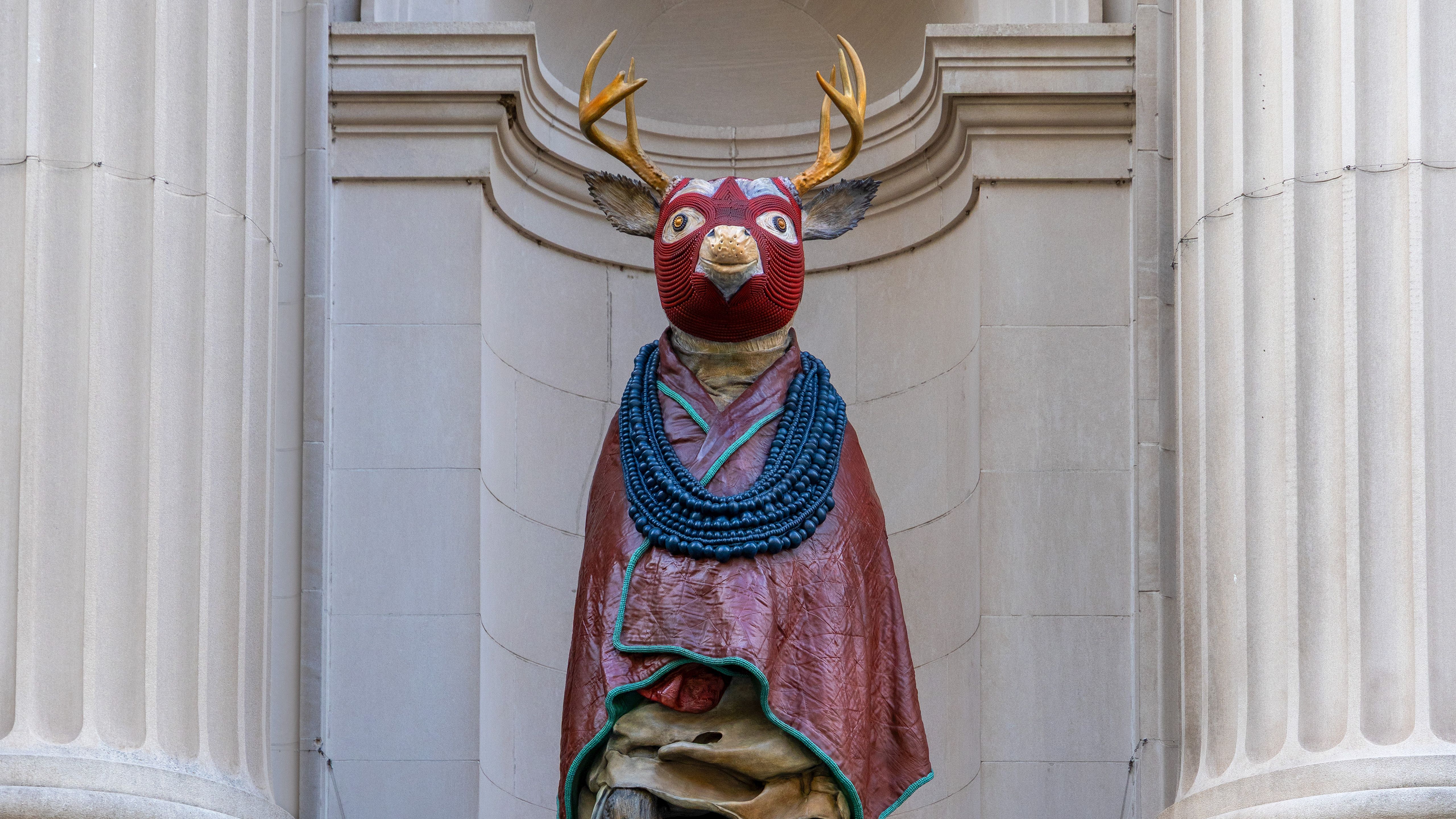 The Genesis Facade Commission: Jeffrey Gibson, The Animal That The Genesis Facade Commission: Jeffrey Gibson, The Animal That