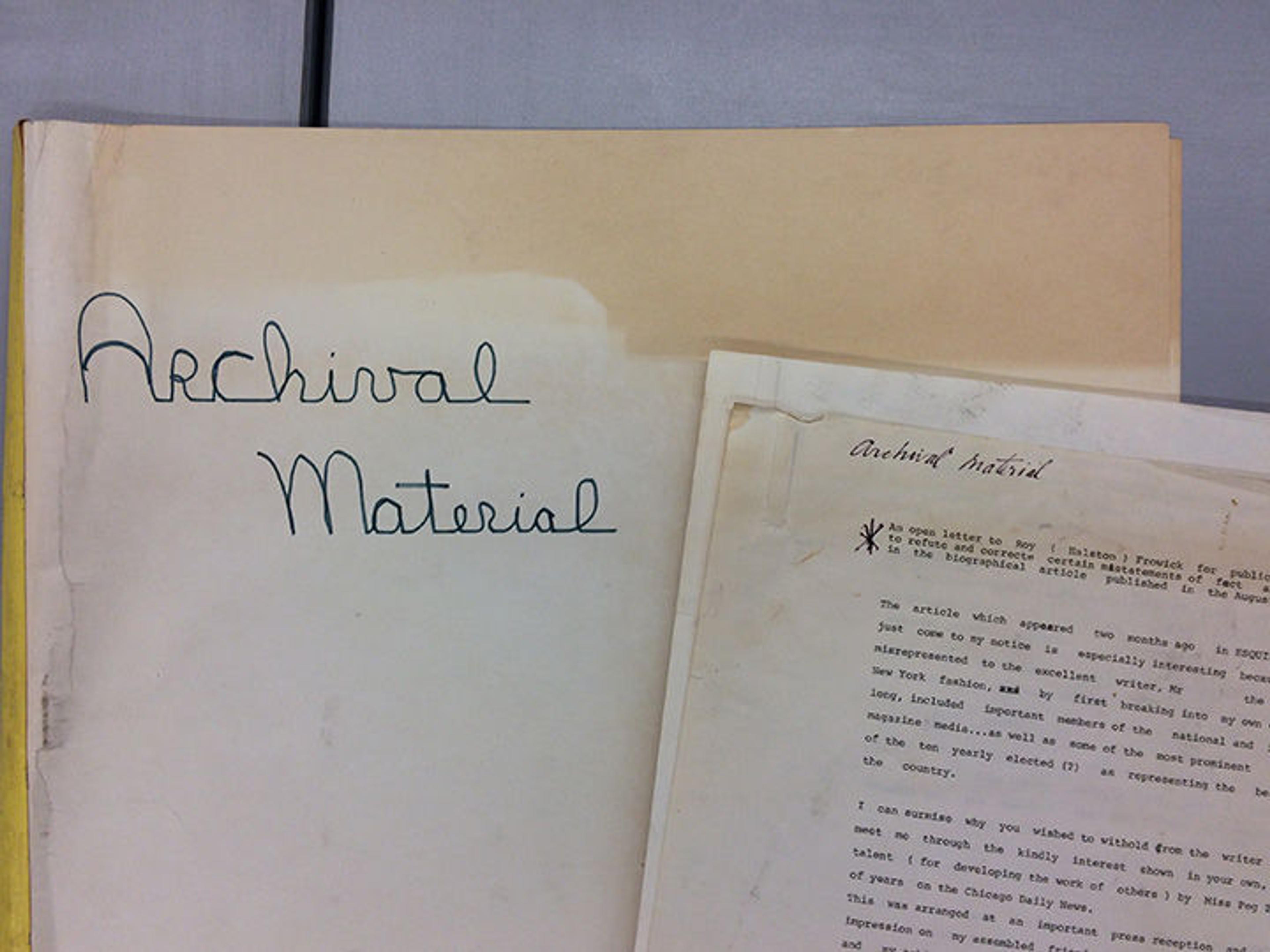 Charles James Archives 1