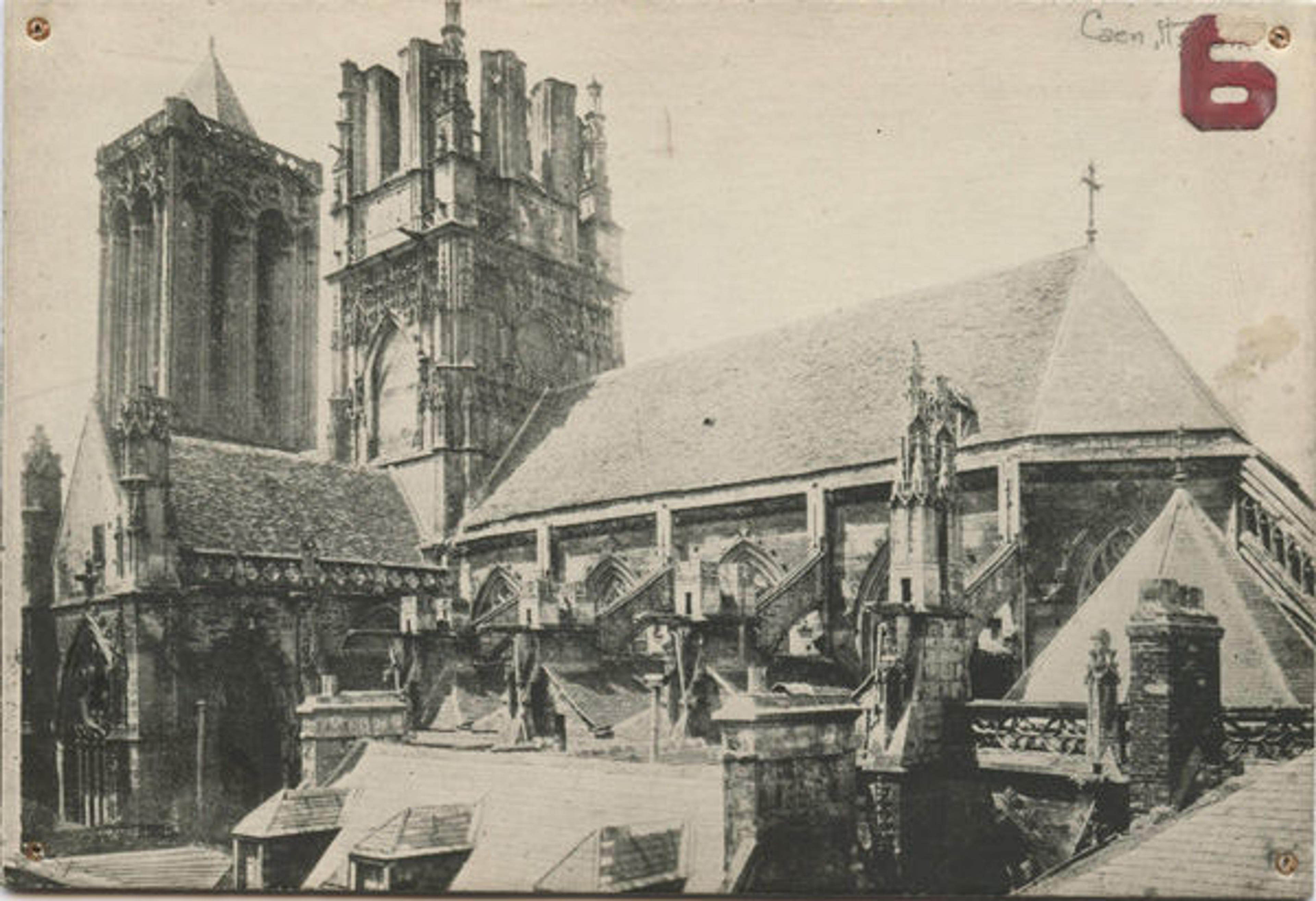 Photo of Church of St. Jean, Caen, France (before)