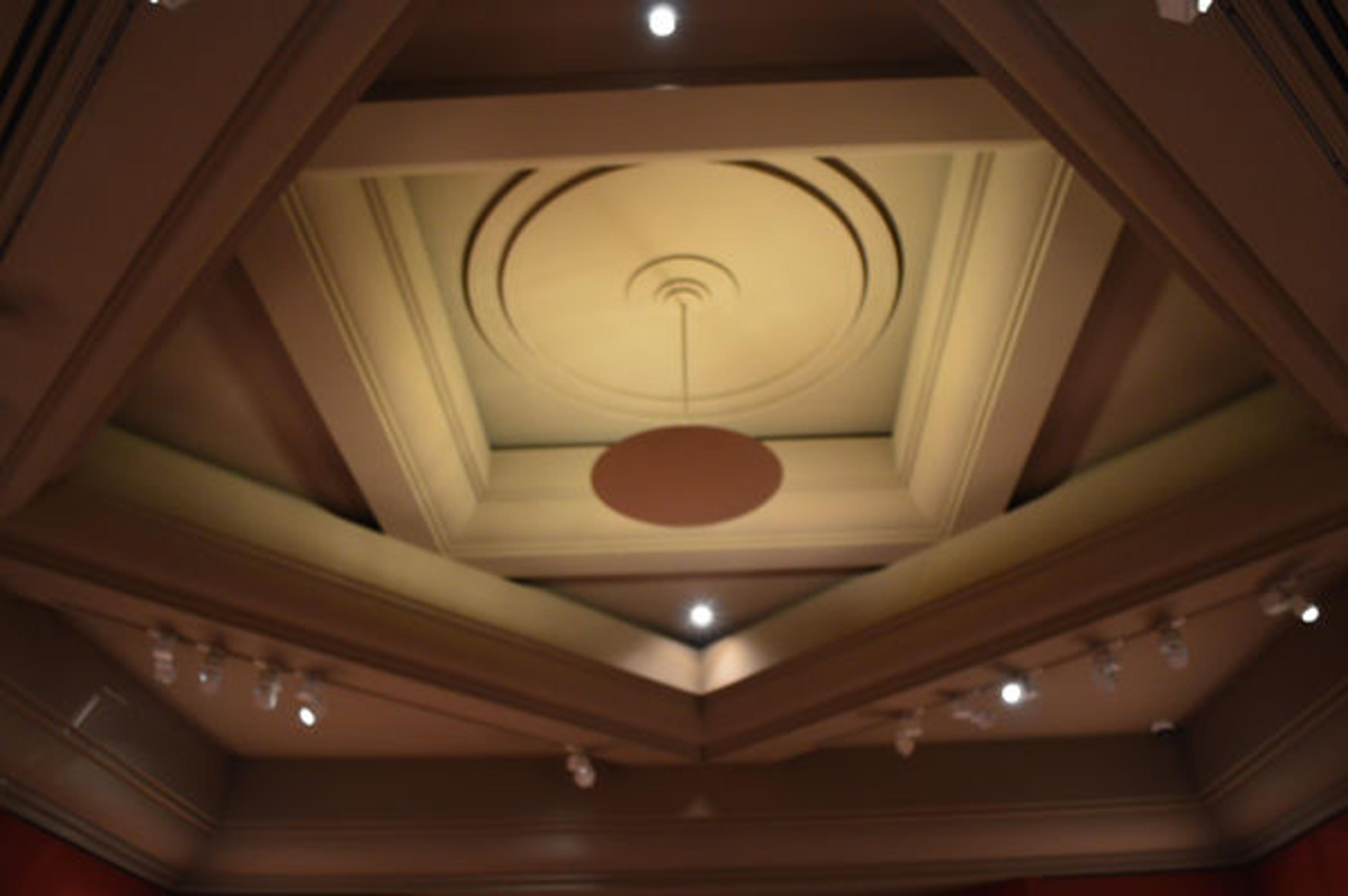 Ceiling in gallery 237 (South Asian Hindu-Buddhist and Jain Sculpture)