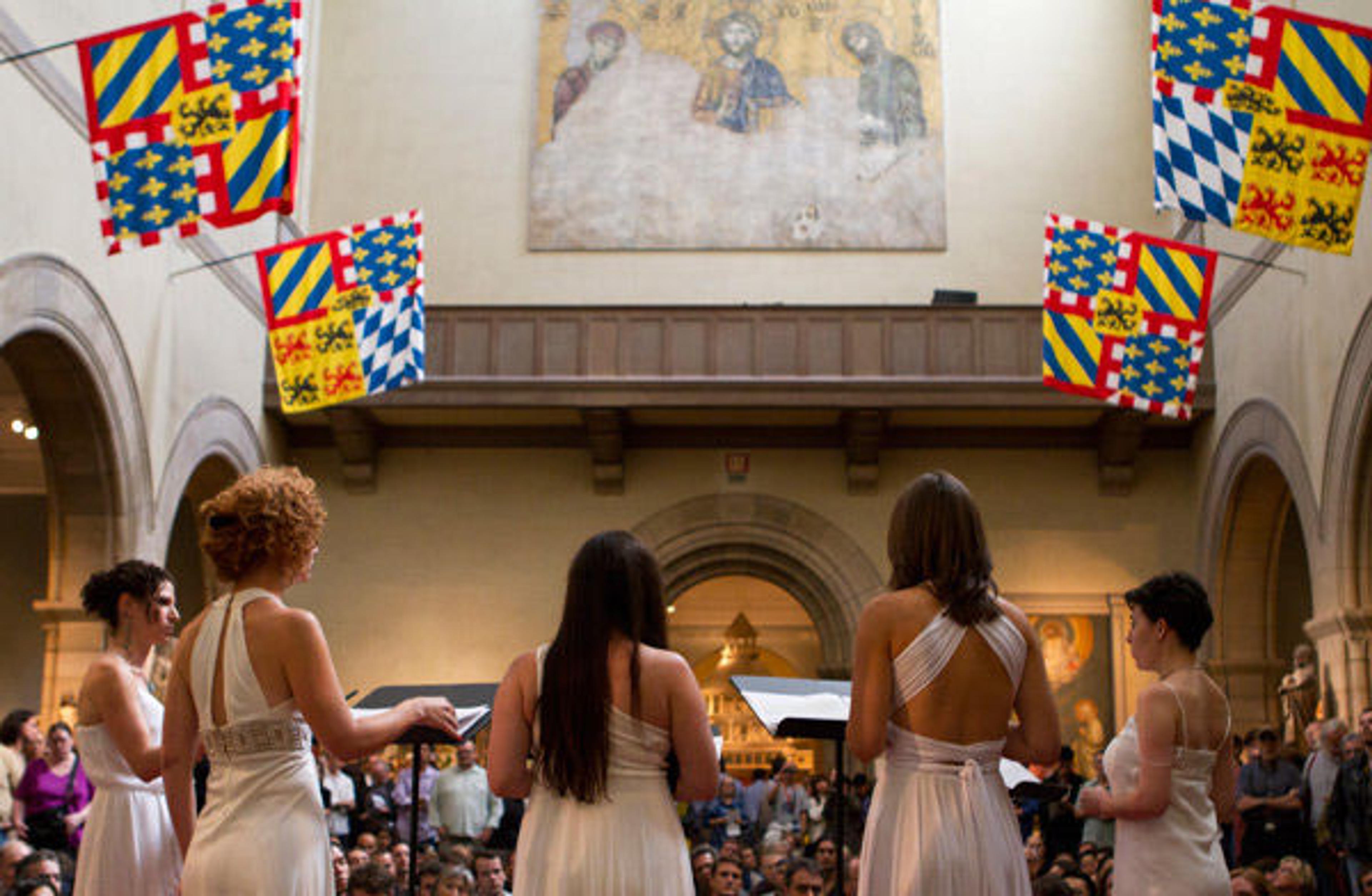 John Zorn's The Holy Visions at The Metropolitan Museum of Art. Photo by Maureen Coyle