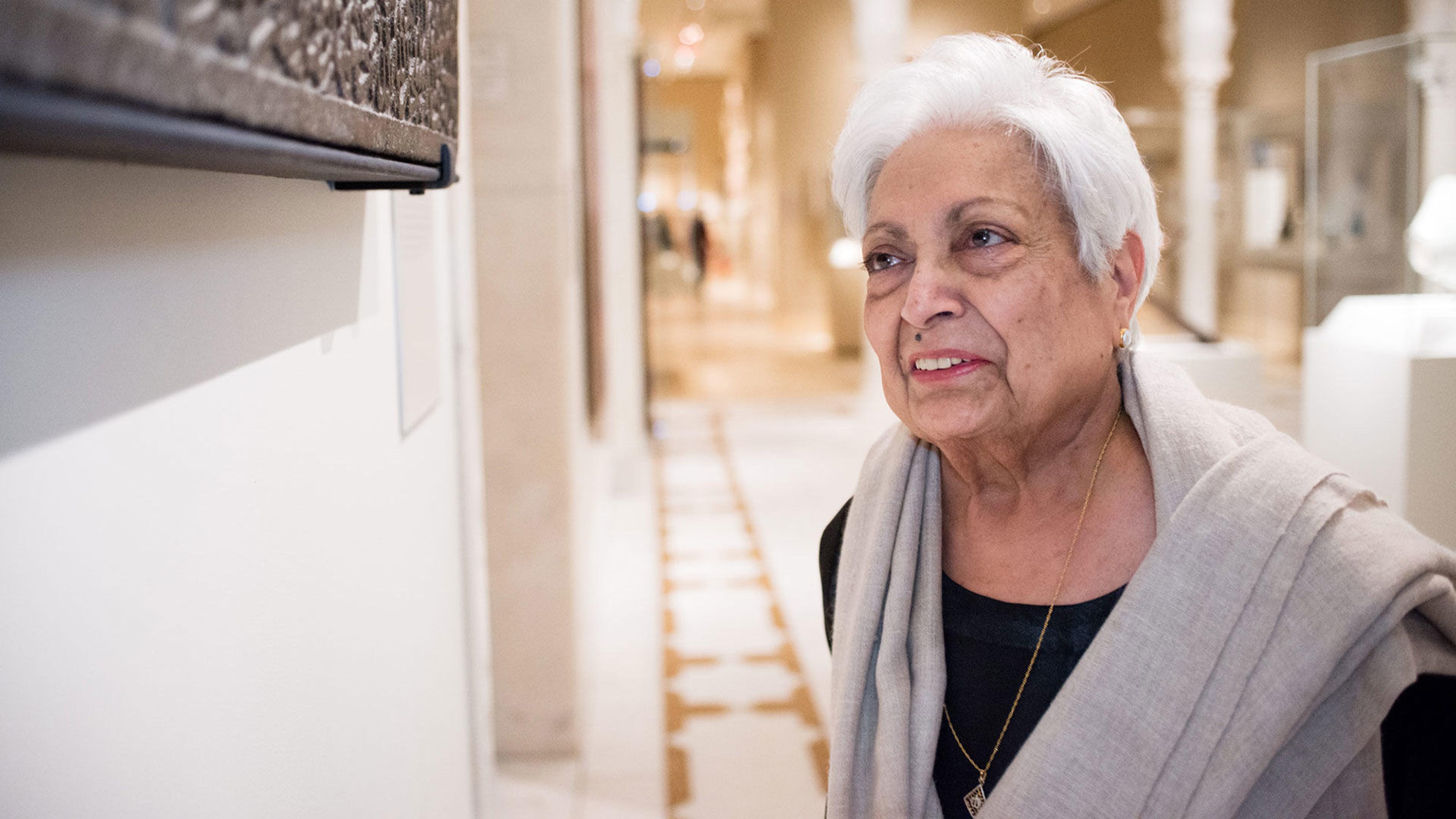 Zarina Hashmi on Arabic calligraphy