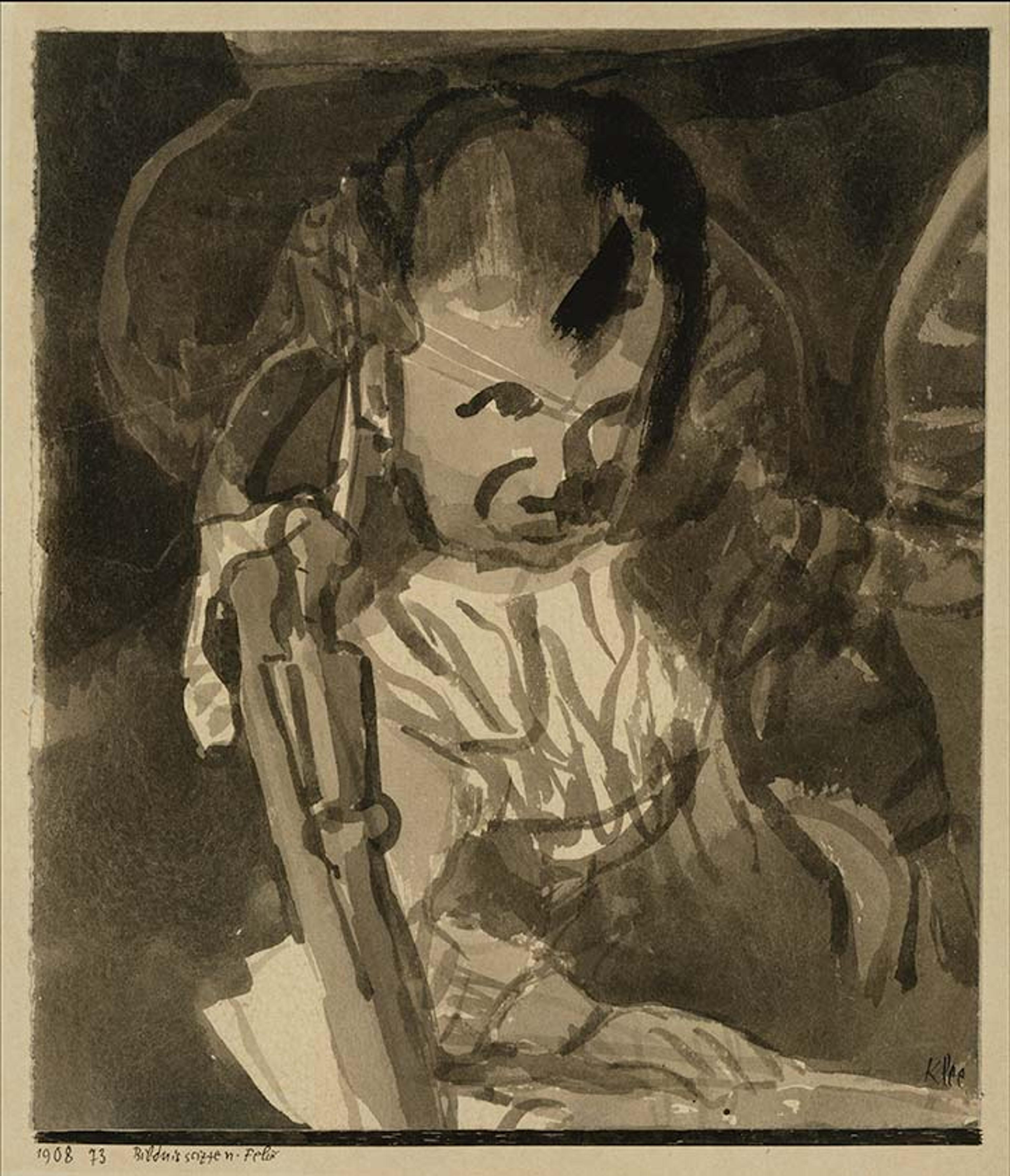 Sketch of Felix Klee