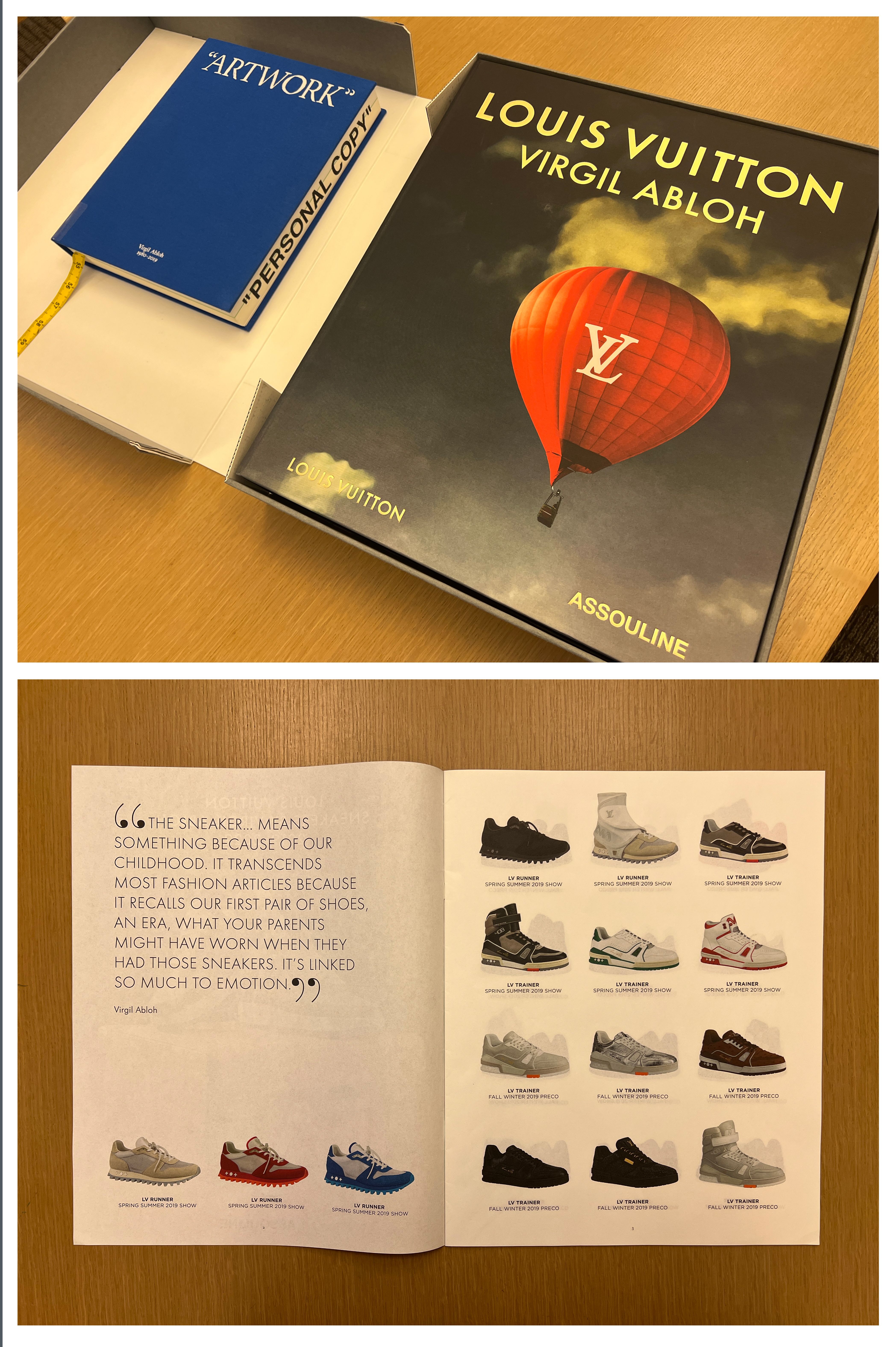 Cover and inside spread.