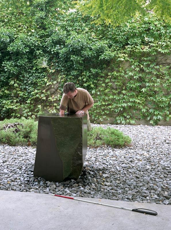 Matt Ducklo | The Well (Variation on a Tsukubai), 1982, The Noguchi Museum | 2009
