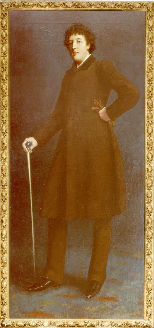 Photograph of Oscar Wilde by Harper Pennington