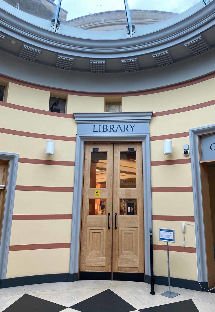 Entrance to Bodleian Libraries’ Art, Archaeology, and Ancient World Library