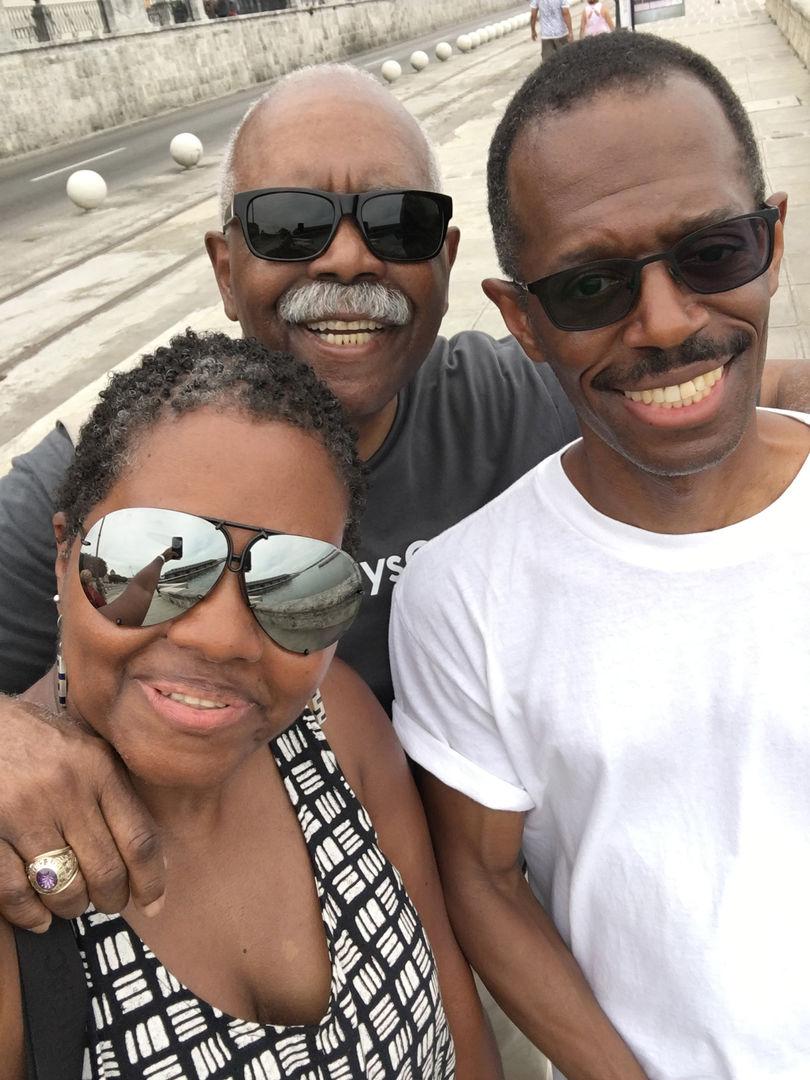 Image of the Jones family who helped with the research for this project.