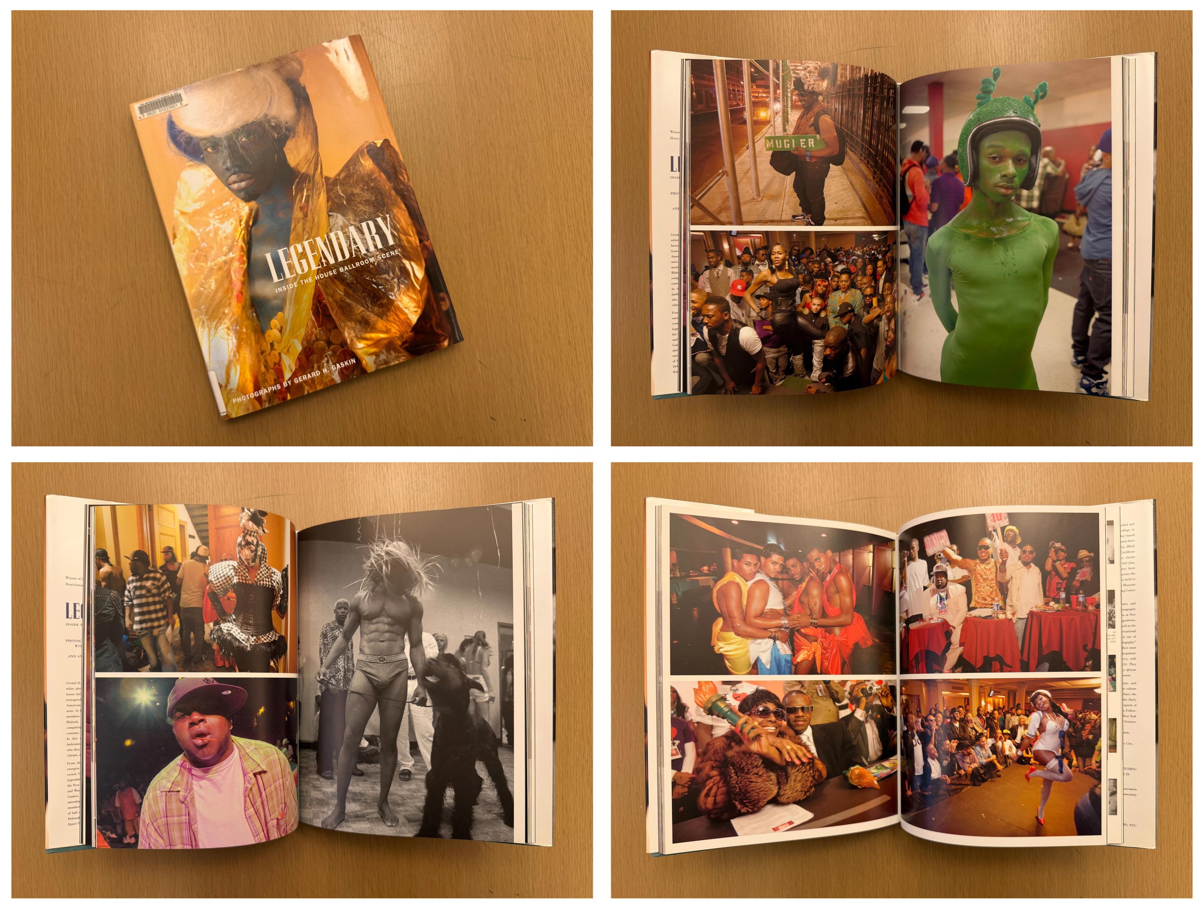 Cover and three interior spreads