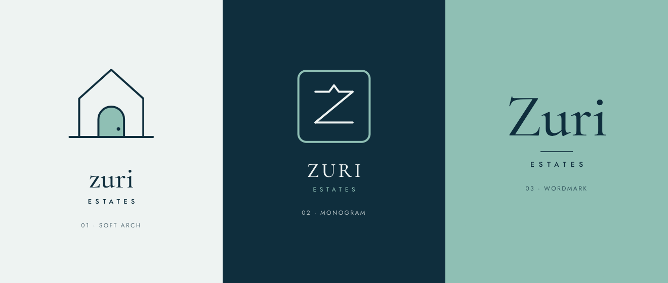 Zuri Estates Official Brand Emblem
