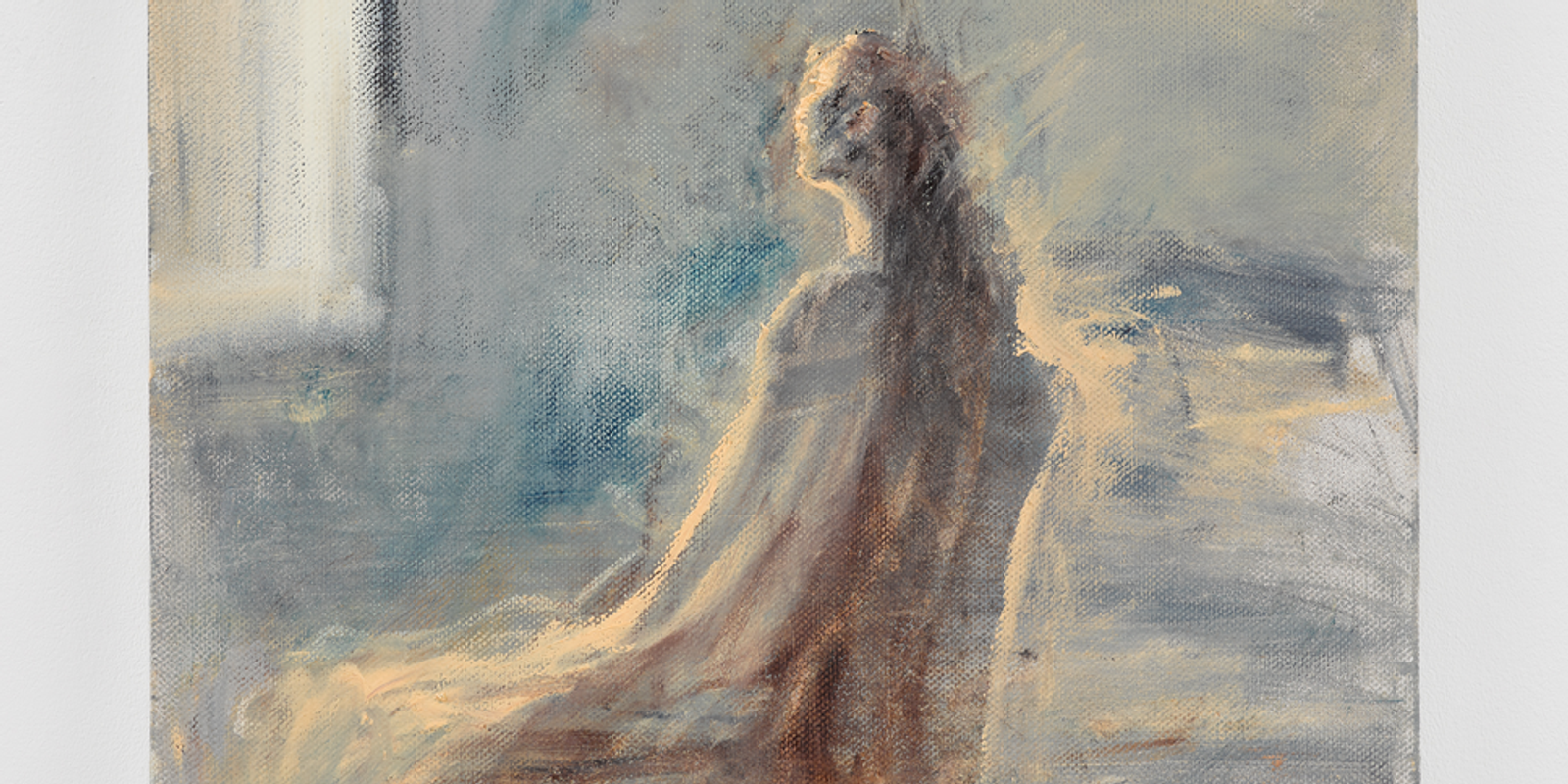 Window (nude self-portrait)