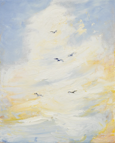 Skying Birds