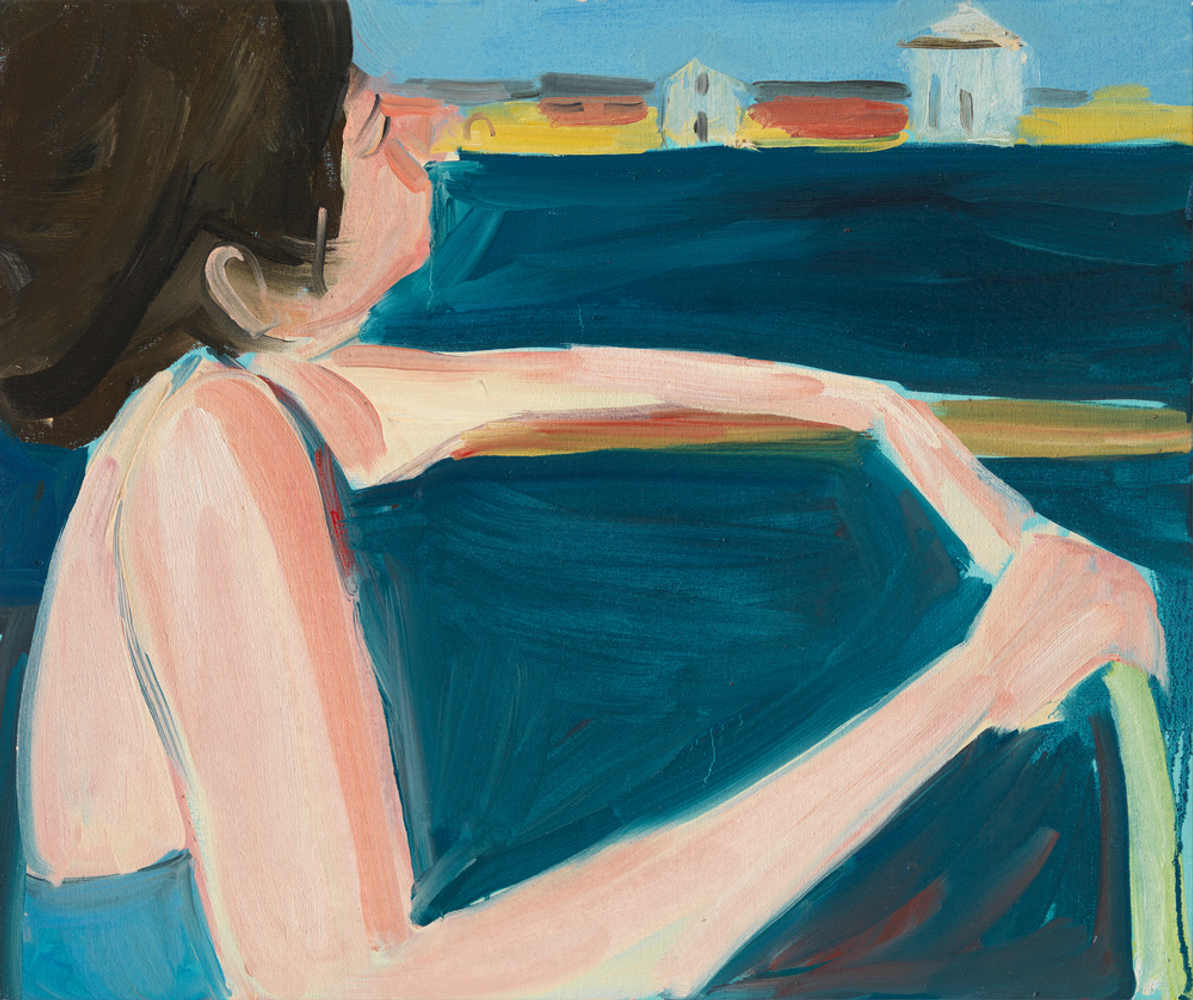 Esme on the Vaporetto