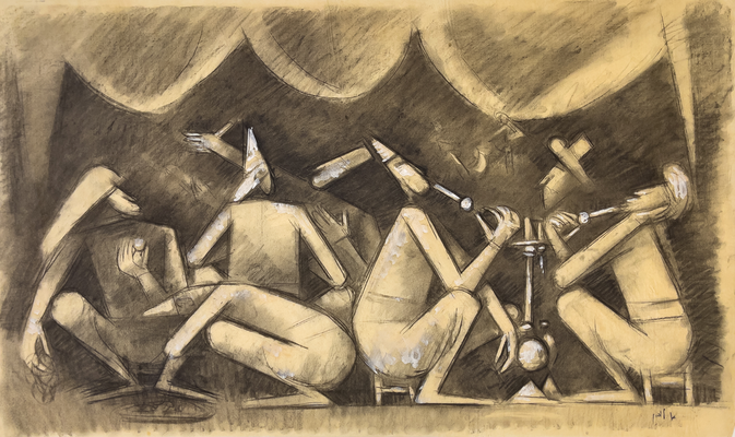 A group of smokers