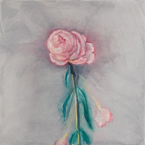 Peony Shedding its Petals