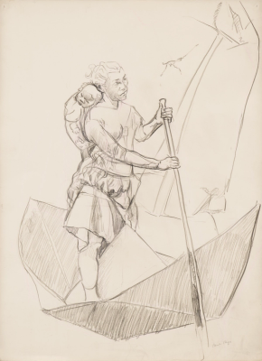 Study for St Christina