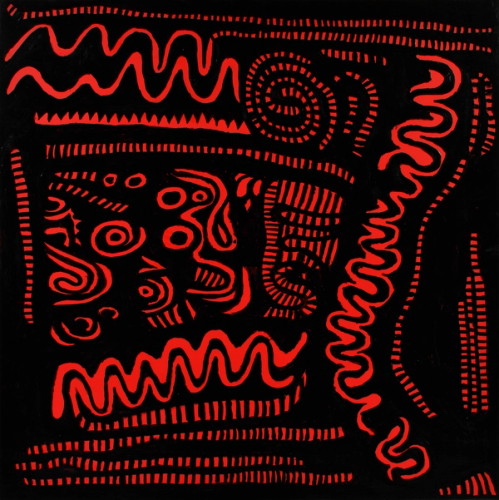 In Heaven a Ring of White Clouds, on Earth a Bouquet of Flowers