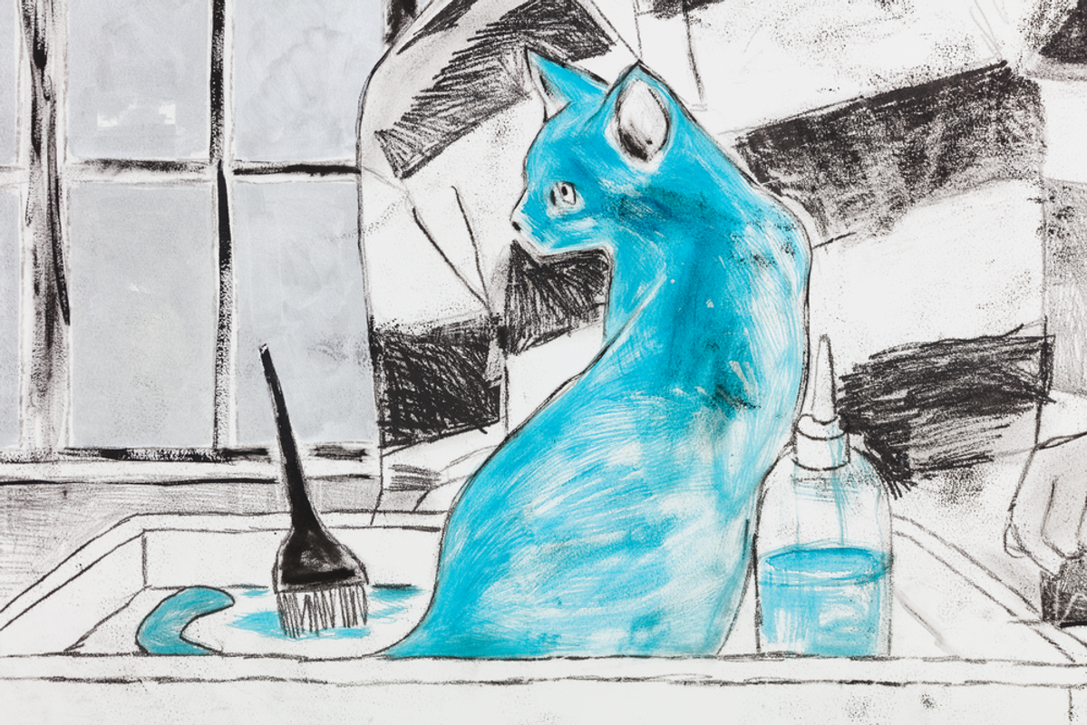 Conceptual Artist #7 (A Warhol enthusiast, his 26th studio mate completes the story)