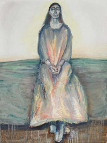 Seated Painter