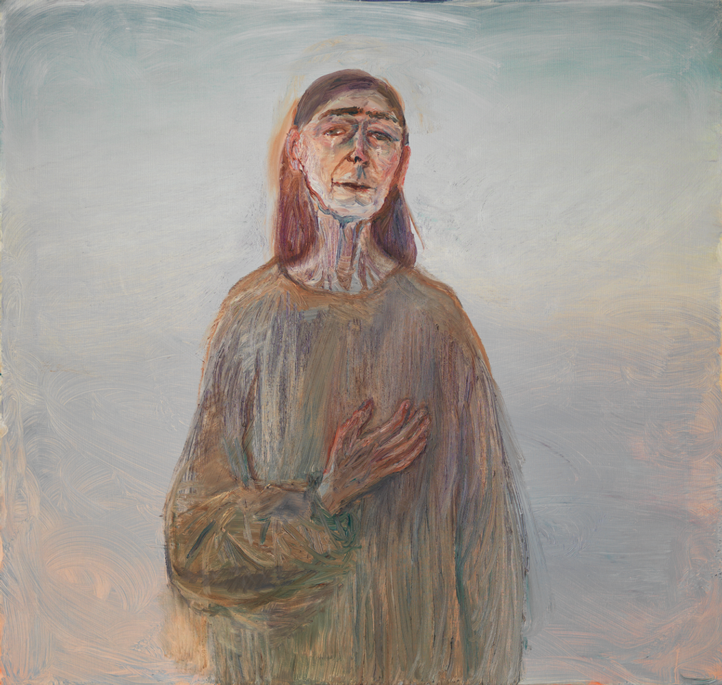 Overwhelmed by Beauty (Self-Portrait)