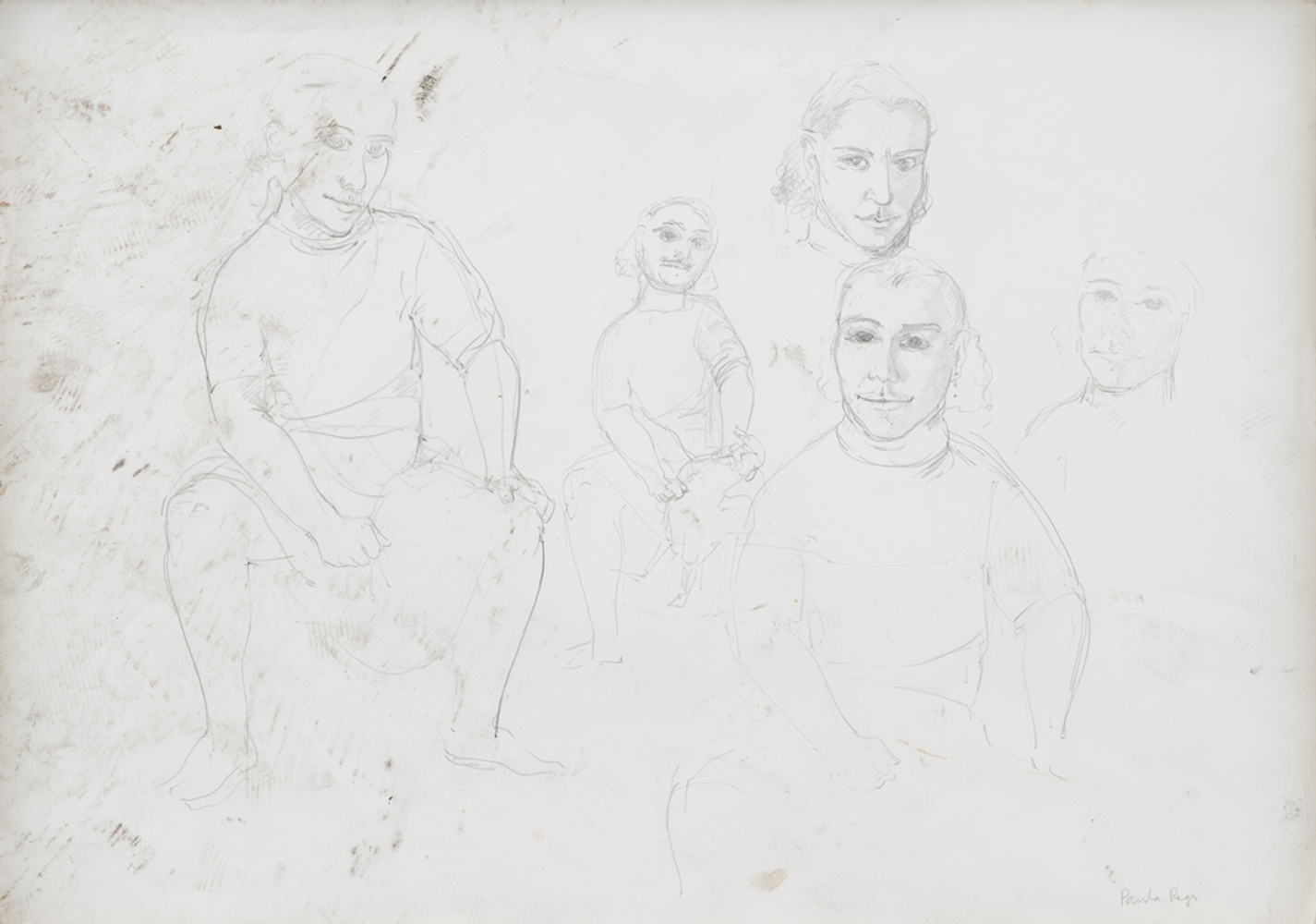 Study for The Soldier's Daughter