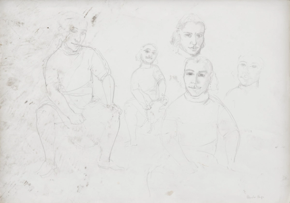 Study for The Soldier's Daughter