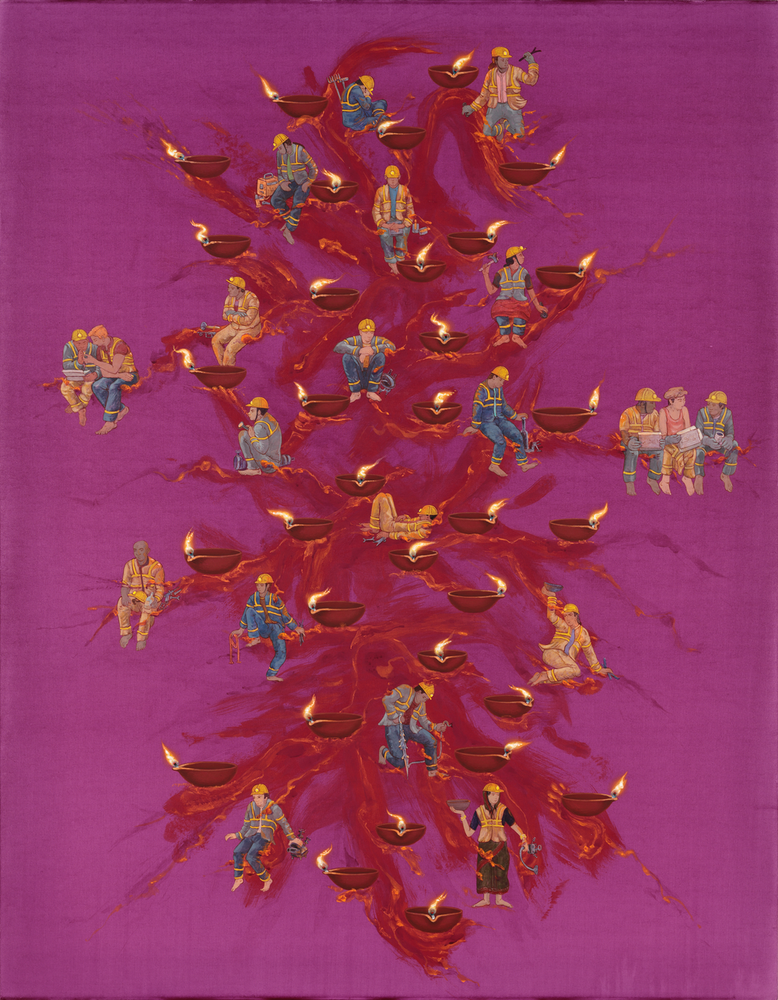 A chandelier of our time