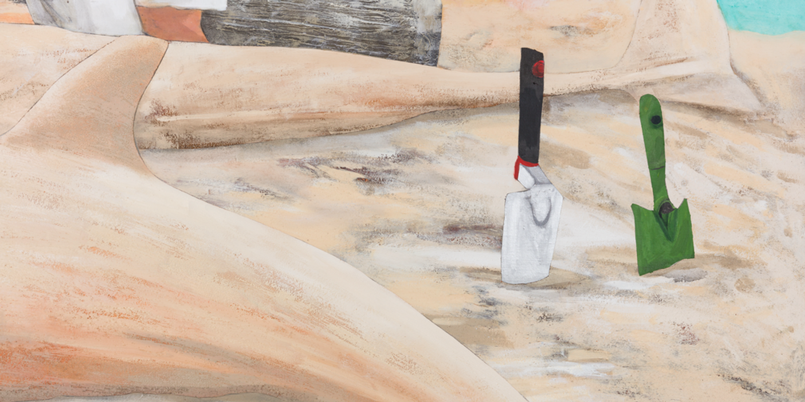 Conceptual Artist #10 (A sand sculptor and environmentalist, he exclusively carves scenes of mass ‘beachings’)