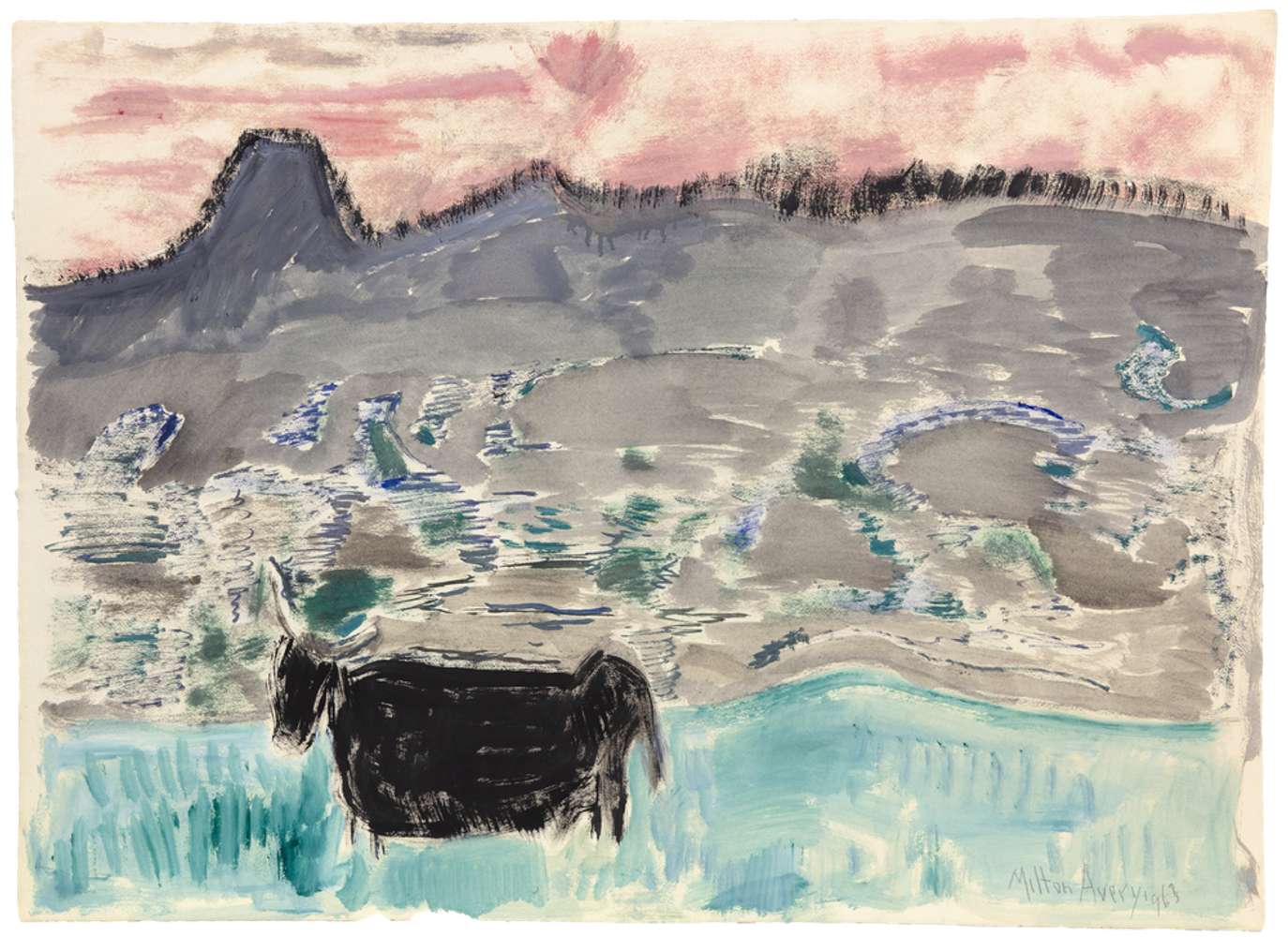 Grey Mountain, Black Cow