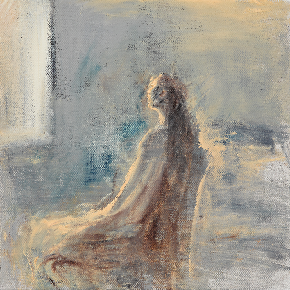Window (nude self-portrait)
