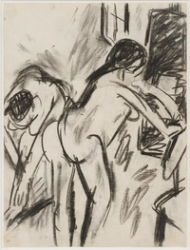 Two Models in Studio, Arms Advanced