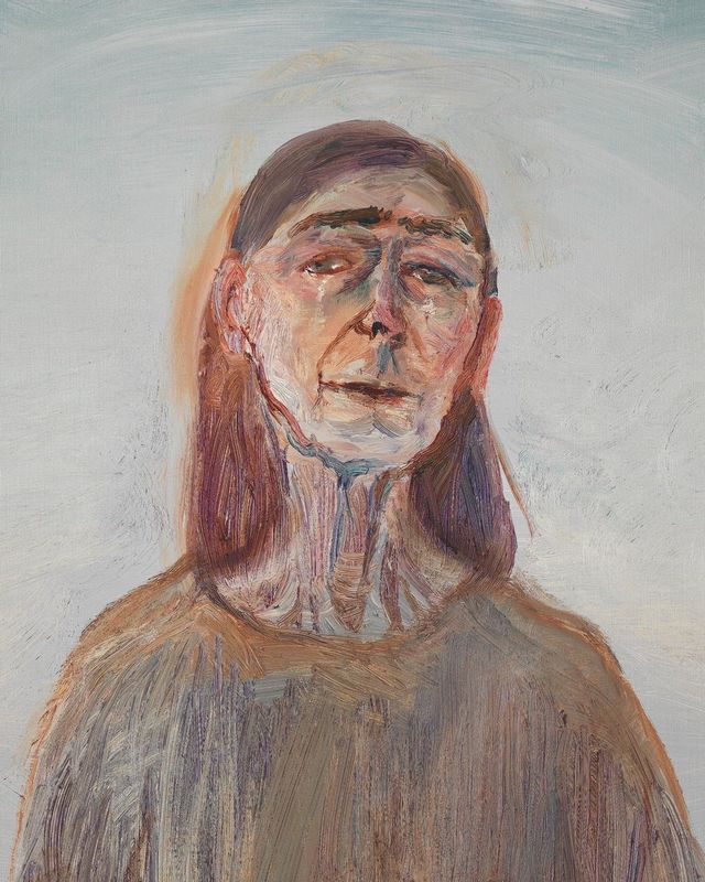 Overwhelmed by Beauty (Self-Portrait)