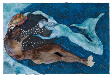 Crowning of a Satyr (Blue)