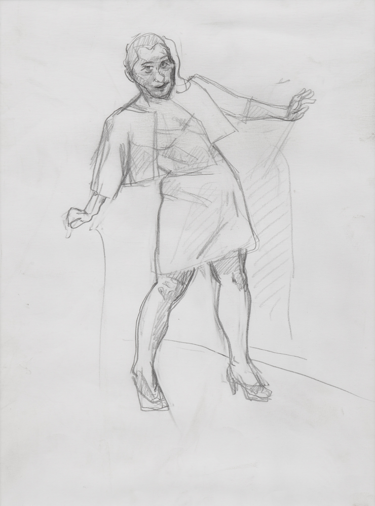 Study for The Wedding Guest