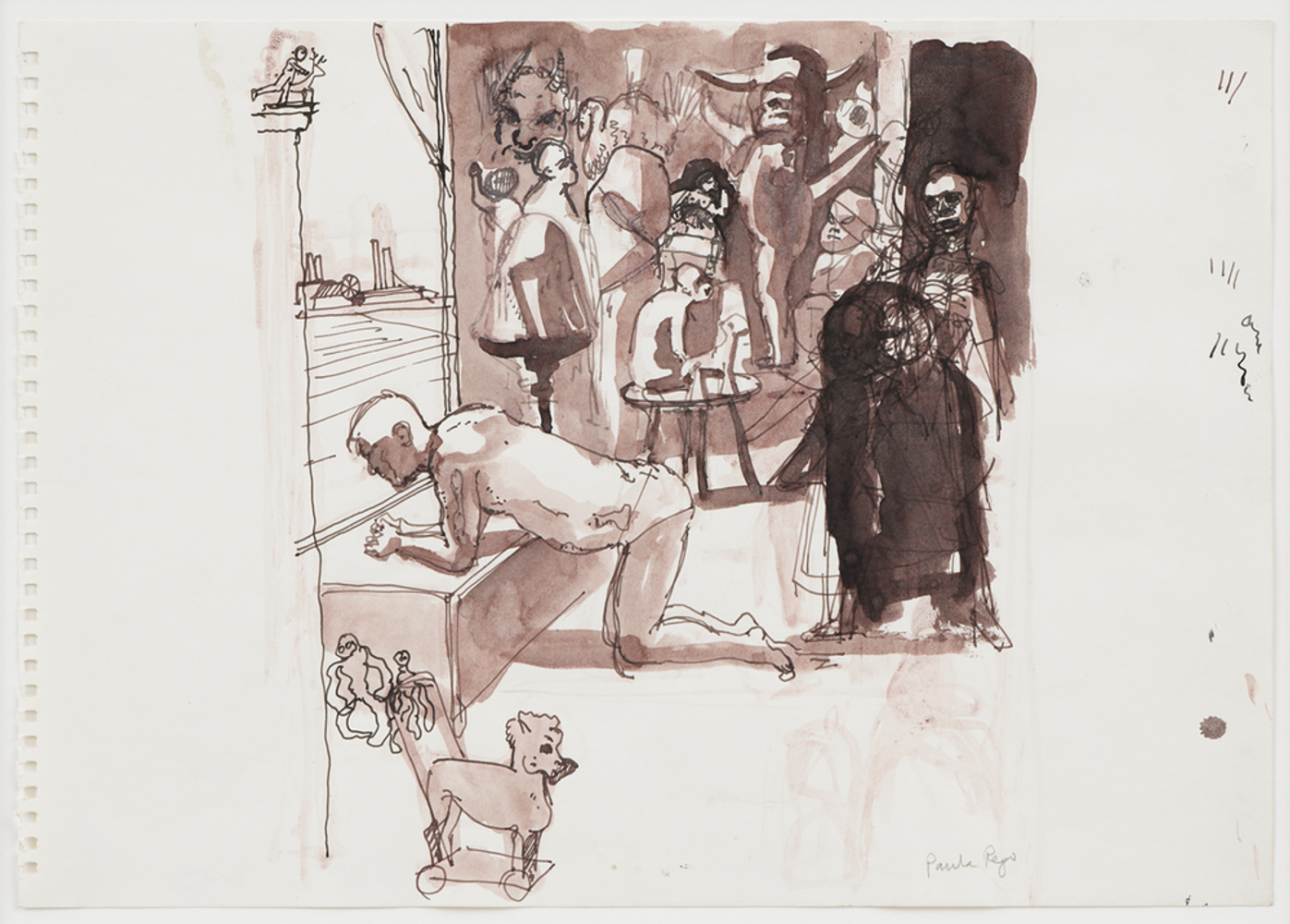 Study for The Artist in her Studio