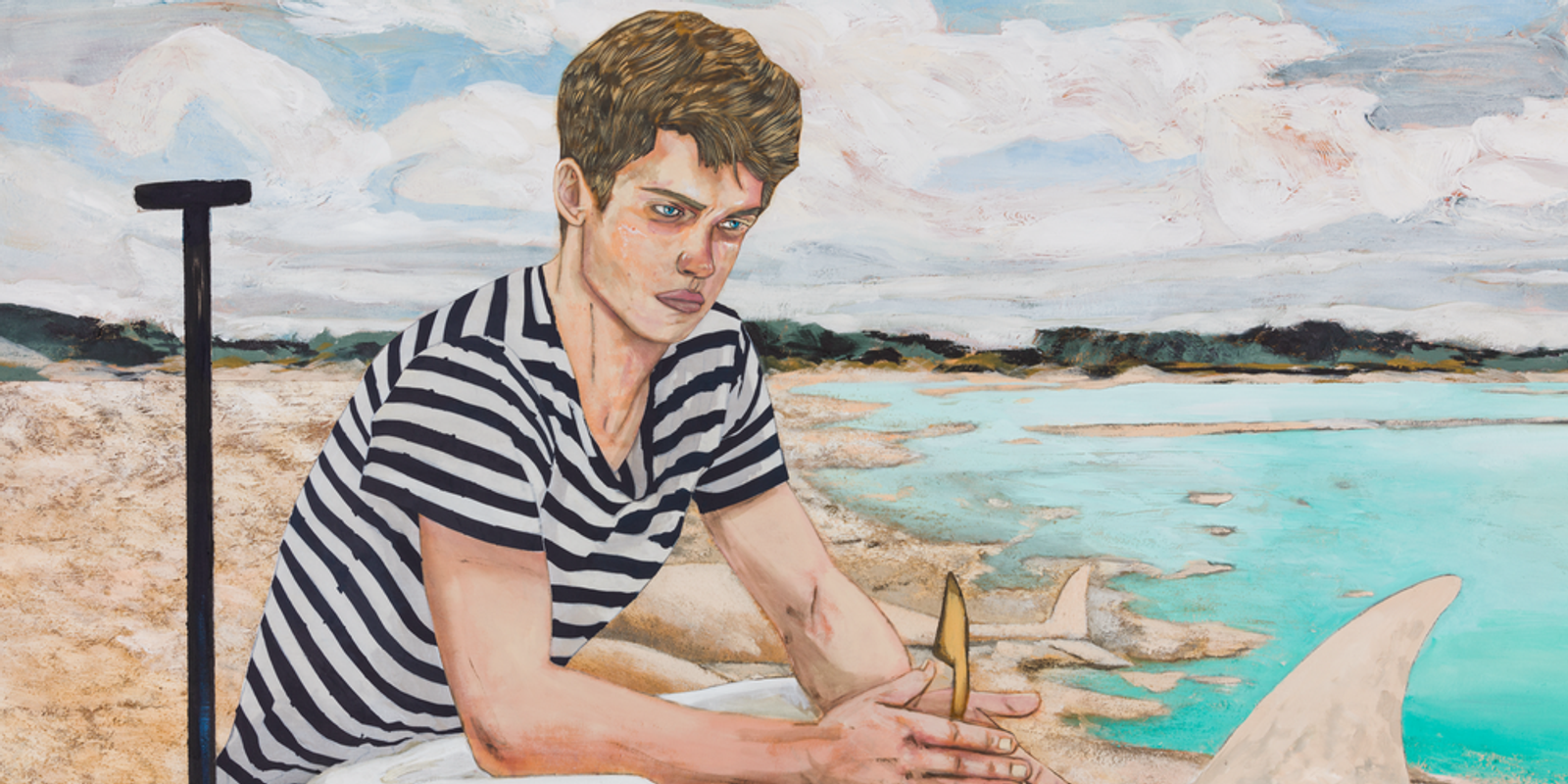 Conceptual Artist #10 (A sand sculptor and environmentalist, he exclusively carves scenes of mass ‘beachings’)
