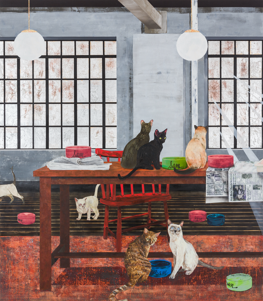 Conceptual Artist #7 (A Warhol enthusiast, his 26th studio mate completes the story)