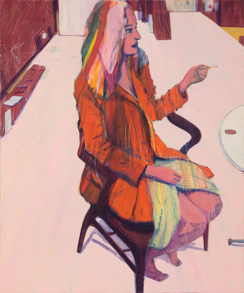 Sarah in the Studio