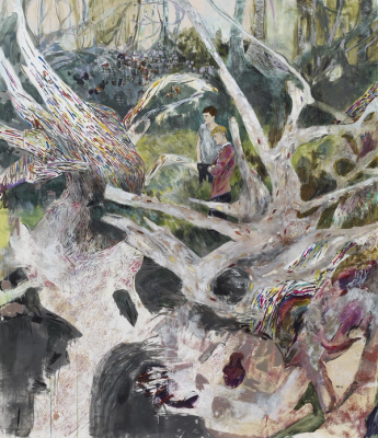 The Hallucinations of Poets (painted forest)