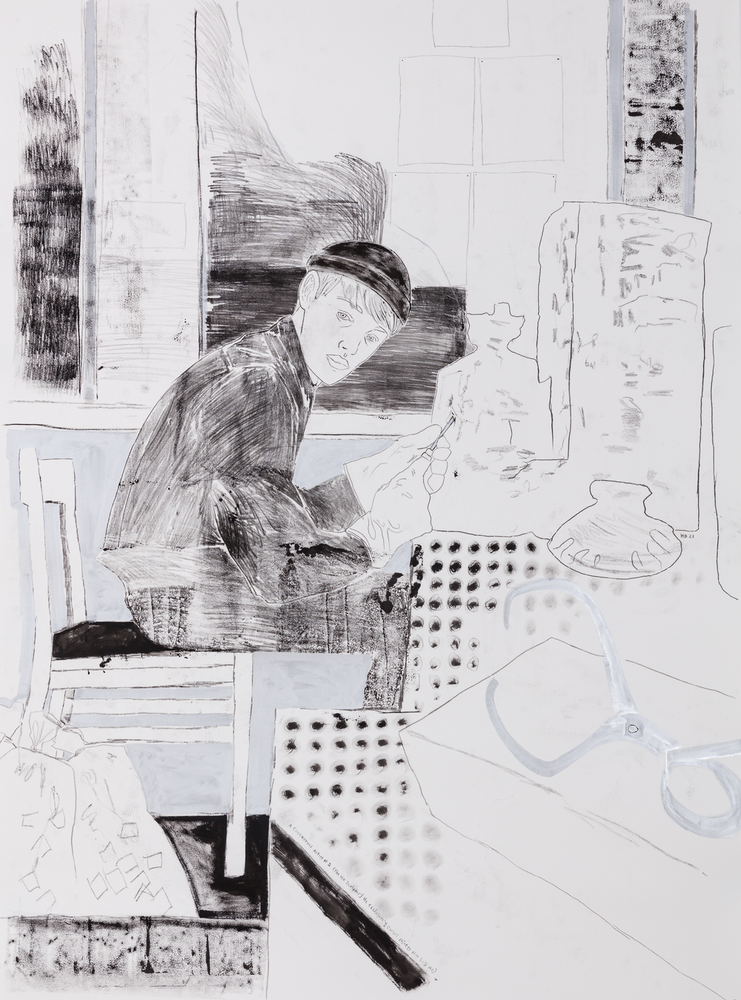 Conceptual Artist #2 (The ice sculptor exclusively carves objects which hold ice)