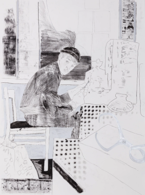 Conceptual Artist #2 (The ice sculptor exclusively carves objects which hold ice)